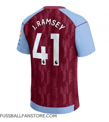 Aston Villa Jacob Ramsey #41 Replik Heimtrikot 2023-24 Kurzarm